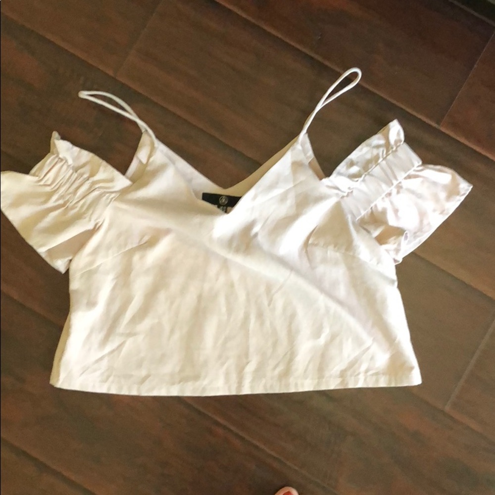 Pale Pink Missguided Crop